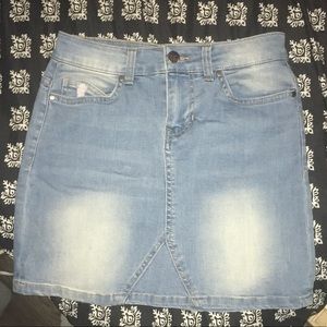 Jean skirt